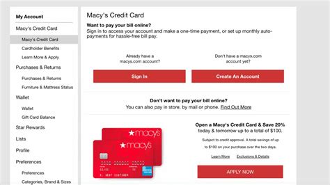 Macy's Credit Card Login - Wealthy Nickel