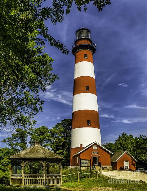 The Assateague Lighthouse -Virginia Photograph by Nick Zelinsky Jr - Fine Art America