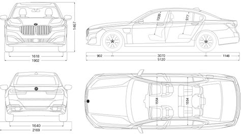 BMW 7 Series Sedan: Engines & Technical Data | BMW.tt