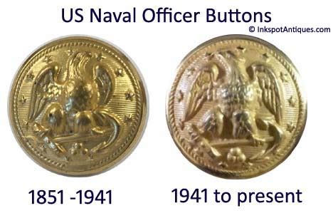 US Uniform Buttons : Inkspotantiques.com : Inkspot Antiques and ...