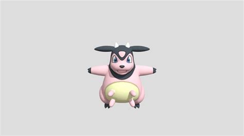 Miltank 3D models - Sketchfab