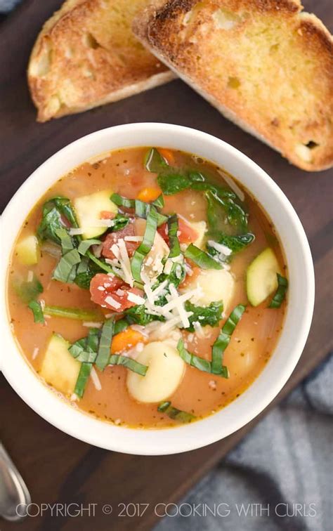 Parmesan Gnocchi Soup - Cooking With Curls