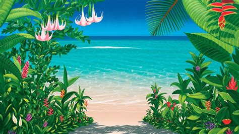 Tropical Flowers Wallpapers - Wallpaper Cave