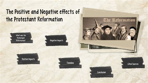 The Negative and Positive effects of the Protestant Reformation by ...