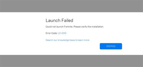 Solved: Fortnite won't launch. Error Code: LS-0013 have tried everyt... - HP Support Community ...