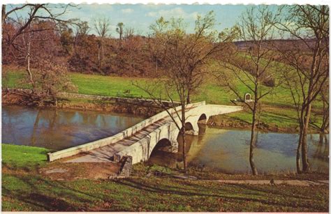 Postcards from My Attic: Burnside Bridge, Antietam National Battlefield