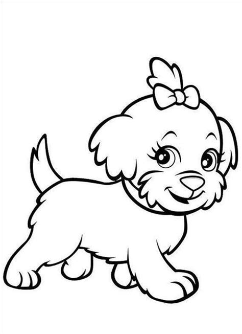 Puppy Free Printable Coloring Pages