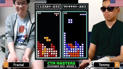 TETRIS DOMINANCE! Fractal, Tommy | Rd 2 | Classic Tetris Monthly ...