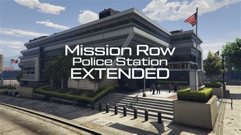 Mission Row Police Station — Interior Extended Discontinued – GTA 5 mod