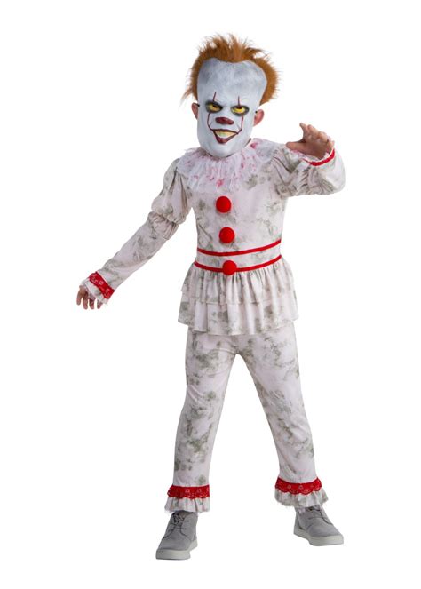 Kid's Pennywise rens Costume - Scary Costumes