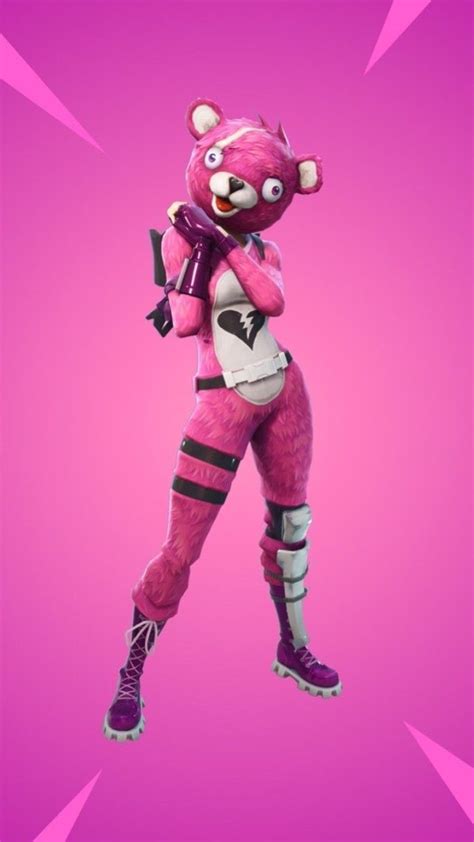 Cuddle Leader from Fortnite Pink Bear | Personajes de videojuegos, Fortnite personajes, Fondos ...