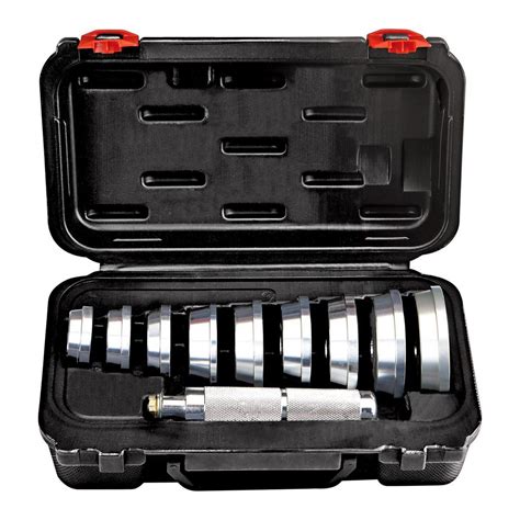 10pc Bearing Race Seal Driver Tool MASTER Set with Storage Case Wheel ...