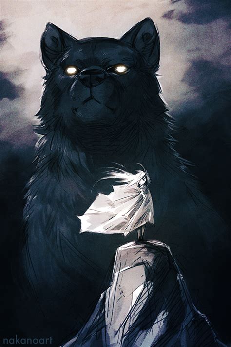 Big Bad Wolf by nakanoart on DeviantArt | Giant animals, Animation art, Creature art