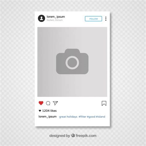 Illustrator Instagram Template