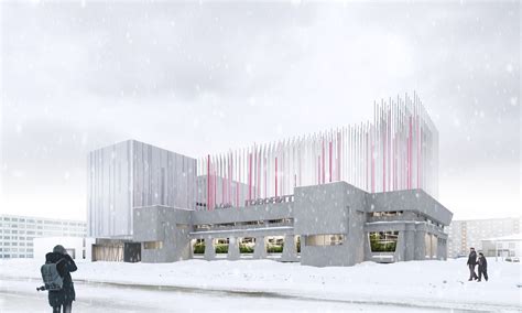 Arctic Museum of Modern Art by Nowadays office - Architizer