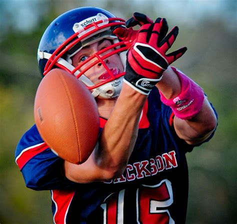 Jackson Middle School Football | School football, Football helmets, Duffy