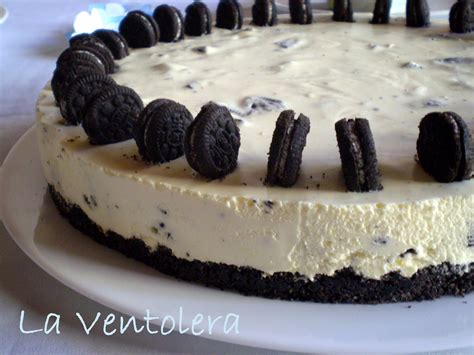 LA VENTOLERA: CHEESECAKE DE OREO SIN HORNEAR