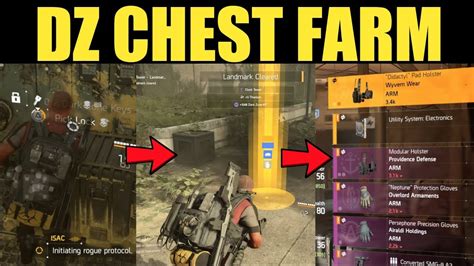 Division 2 Dark Zone Chest Location Farm EASY Gold & Purple GEAR for ...