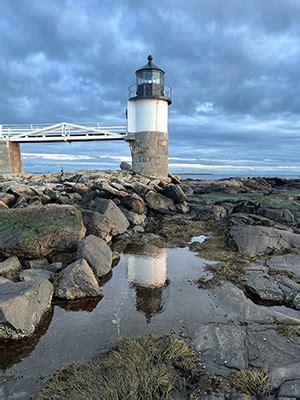 Sundown at Marshall Point Light – Maine Lights Today