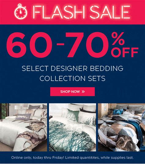 Quilts Etc. Flash Sale: Save 60 - 70% off Select Bedding