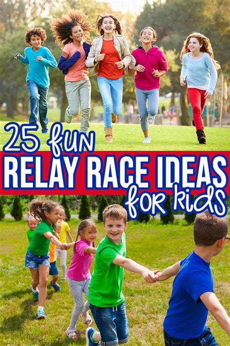 25 Fun Ideas for Kids Relay Races