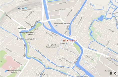 Map of Alkmaar