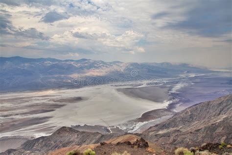 The Rain in Death Valley, California, United States Stock Photo - Image ...