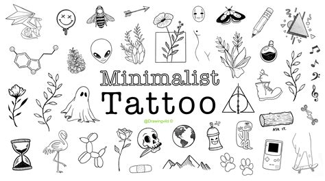 Details more than 82 minimalist tattoo flash - in.cdgdbentre