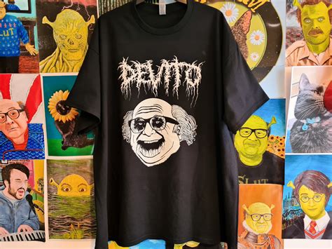 Danny Devito Death Metal Heavyweight Unisex Crewneck T-shirt - Etsy