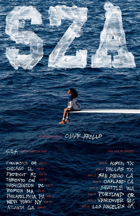 SZA North American Tour Dates With Omar Apollo