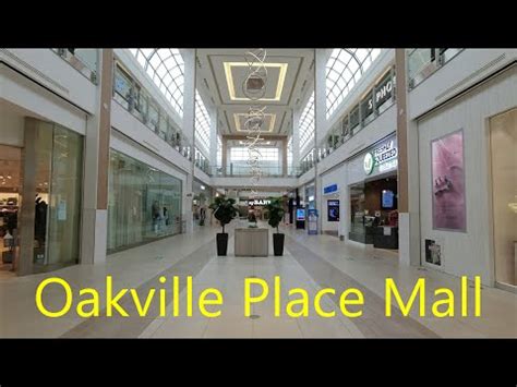 [4K] OAKVILLE Place Shopping Mall - Oakville, Ontario Canada 옥빌 쇼핑 센터 ...