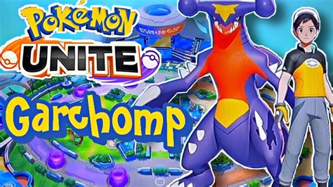 Pokemon Unite Garchomp Gameplay | How to play Garchomp Pokemon Unite ...