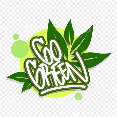 Go Green Logo Vector Art PNG, Go Green Logo Design, Leave, Plant, Earth PNG Image For Free Download