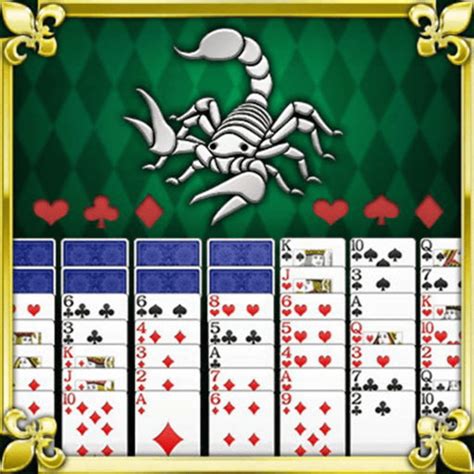 Scorpion Solitaire - Play Scorpion Solitaire Online for Free at NGames