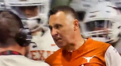 Texas HC Steve Sarkisian Went Berserk Over Guy Touching Him