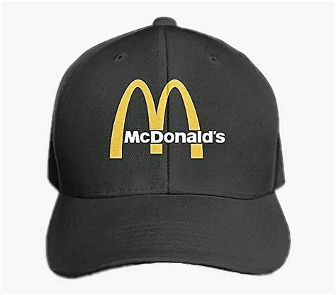 Mcdonalds Cap - Mcdonalds Hat Png, Transparent Png - kindpng