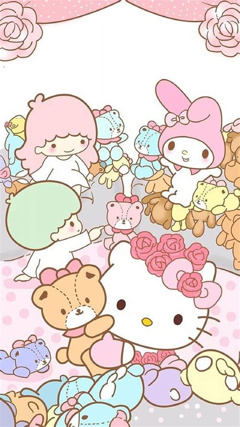 Hello Kitty, cartoon, HD phone wallpaper | Peakpx