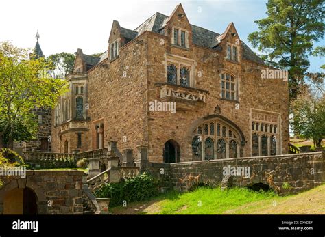 The Great Hall at Montsalvat, Eltham, Victoria, Australia Stock Photo - Alamy