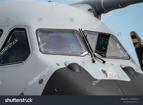 Military Cargo Aircraft Cockpit Closeup Shot Stock Photo 2136420547 | Shutterstock