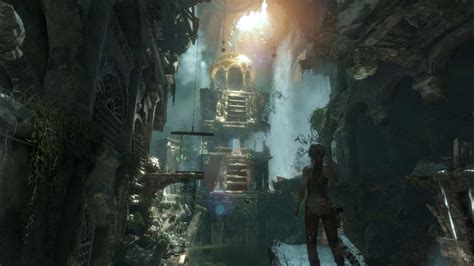 Watch Lara Croft try to raid a tomb in 15 minutes of Rise of the Tomb ...