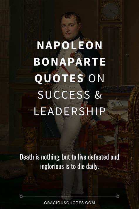 Napoleon Bonaparte Quotes On History