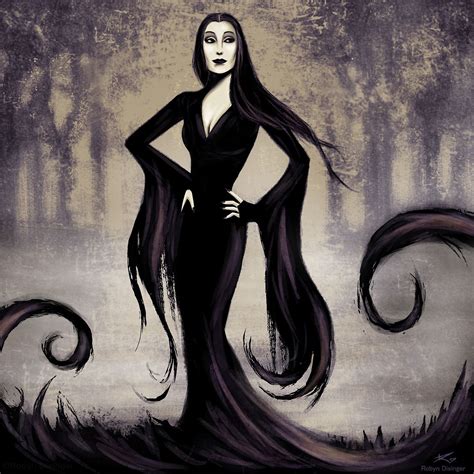 Morticia Addams | Addams family, Morticia addams, Family art