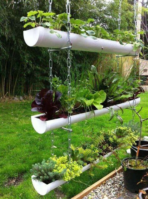 DIY PVC Pipe Planters for Decorating Your Garden