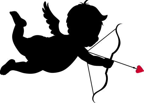 Cupid Arrow Symbol PNG Cutout - PNG All