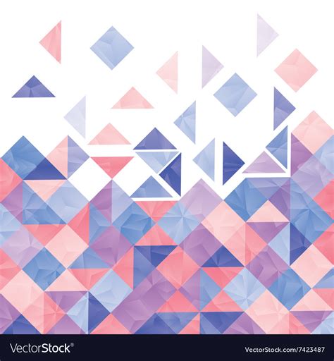 Geometry wallpaper or background Royalty Free Vector Image