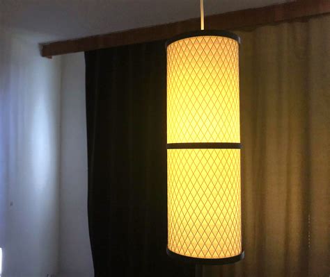 Cylinder Pendant Lamp with height 42 cm by xyz | Download free STL model | Printables.com