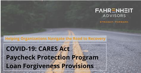 COVID-19: CARES Act Paycheck Protection Program Loan Forgive