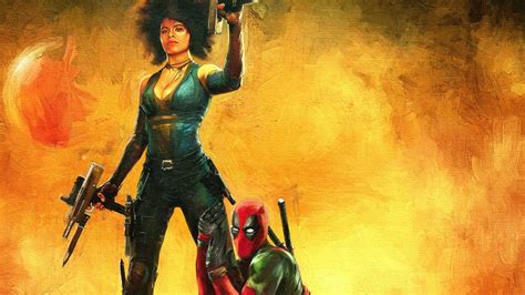 2048x1152 Domino And Deadpool 4k Wallpaper,2048x1152 Resolution HD 4k ...