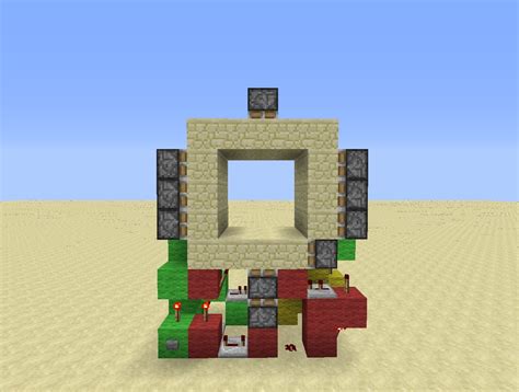 Minecraft Super Compact 3x3 Piston Door Tutorial [3x7!] Minecraft Project