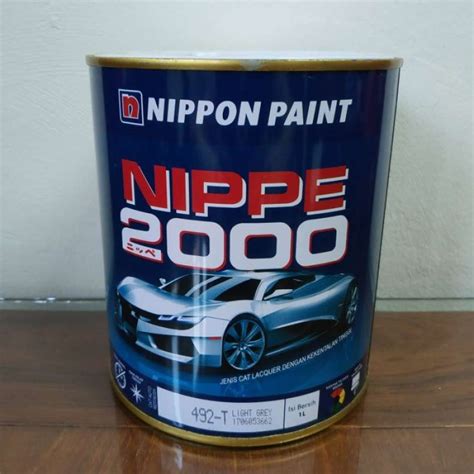 Jual Cat Duco Nippe 2000 Nippon paint 1L Varian Grey ( Abu-abu ) - Multicolor di Seller Taylaa ...